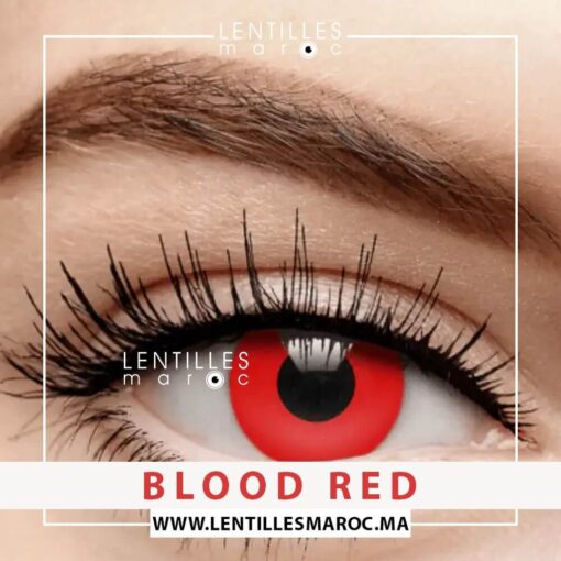 Lentilles Halloween - Blood Red